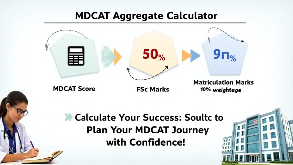 MDCAT Aggregate Calculator